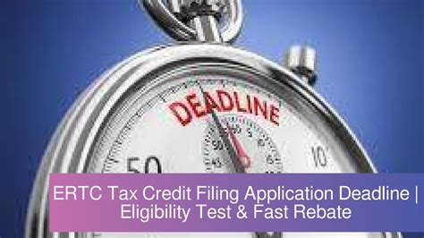 ertc tax credit deadline